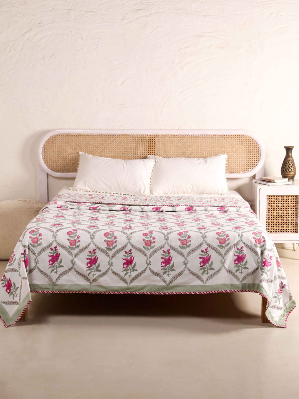 Premium Cotton Hand Block Print Reversible Dohar