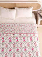 Premium Cotton Hand Block Print Reversible Dohar