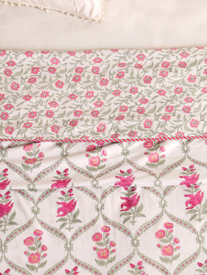 Premium Cotton Hand Block Print Reversible Dohar