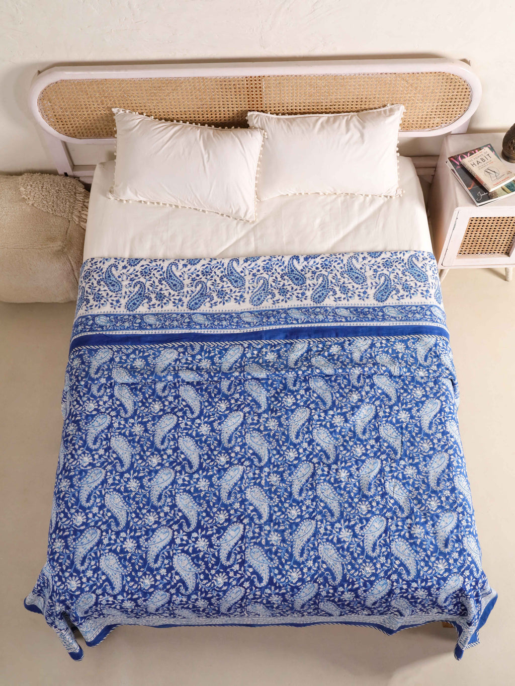 Premium Cotton Hand Block Print Reversible Dohar