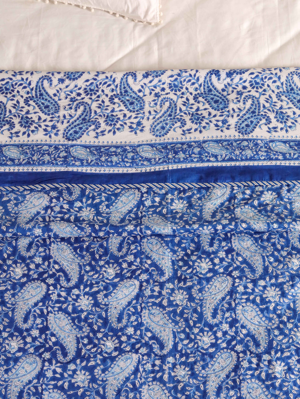 Premium Cotton Hand Block Print Reversible Dohar