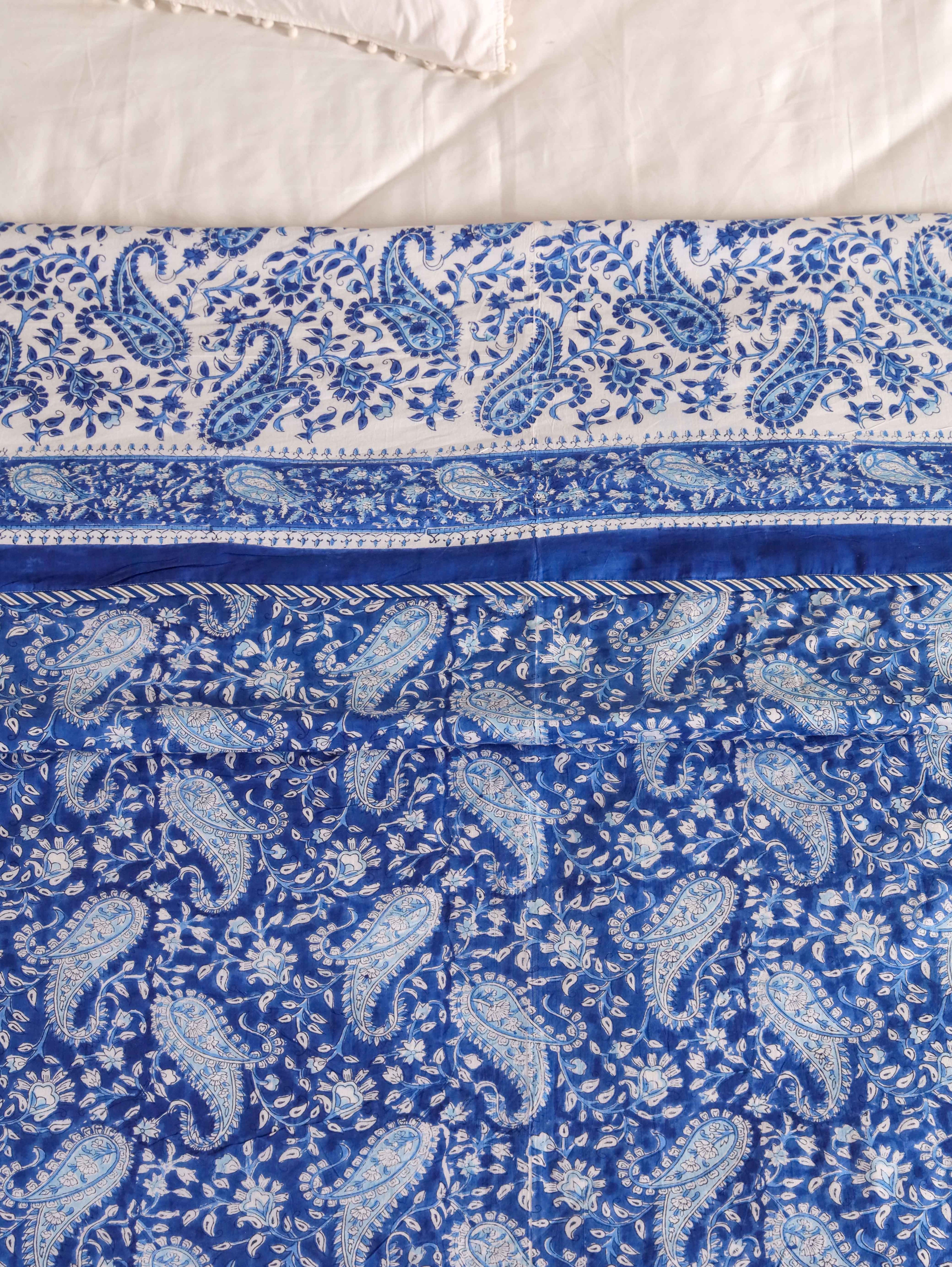 Premium Cotton Hand Block Print Reversible Dohar