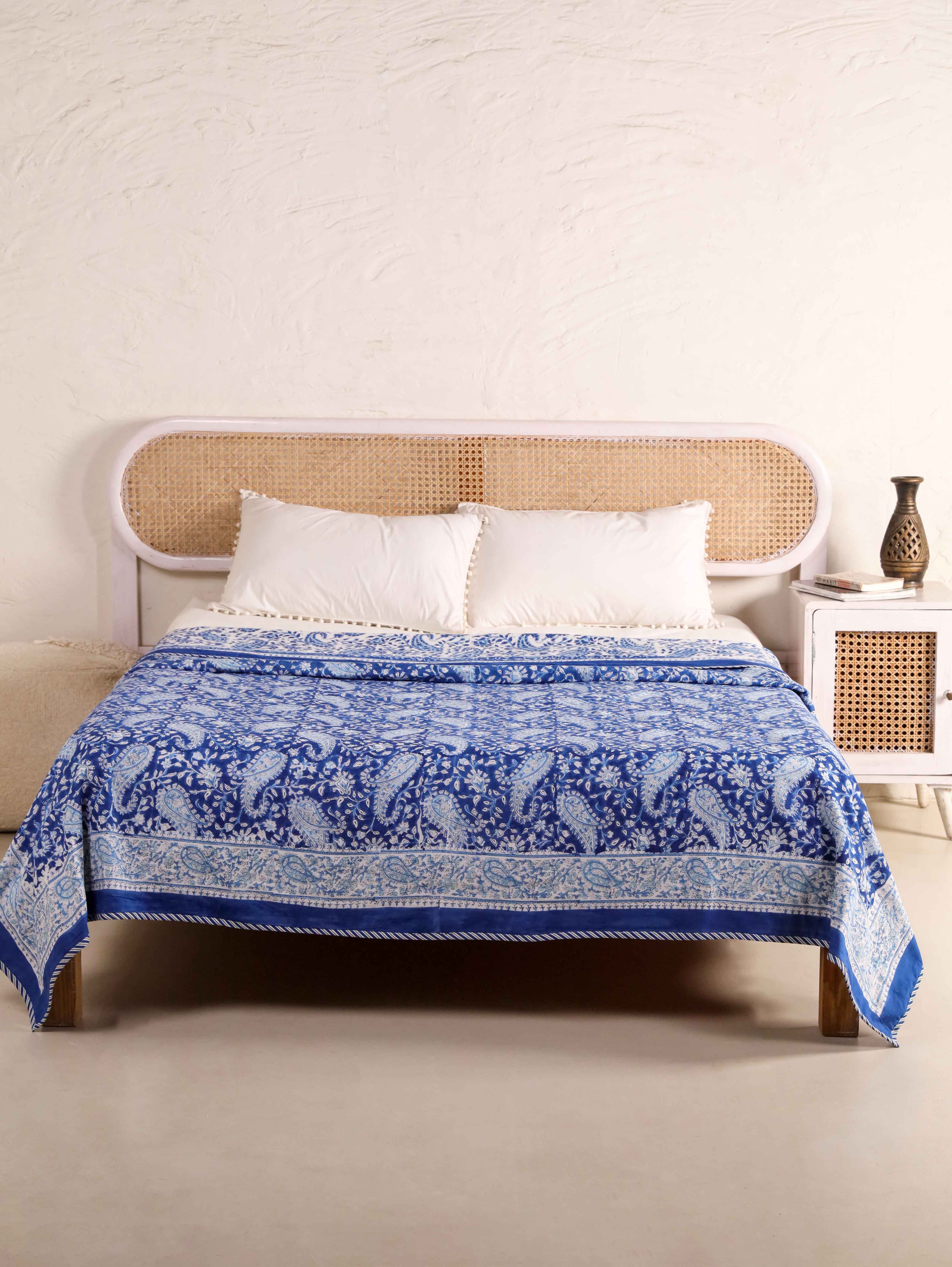 Premium Cotton Hand Block Print Reversible Dohar