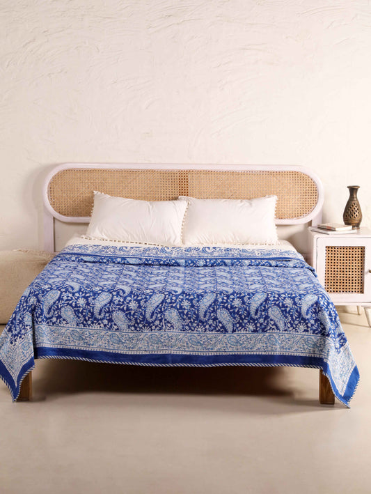 Premium Cotton Hand Block Print Reversible Dohar