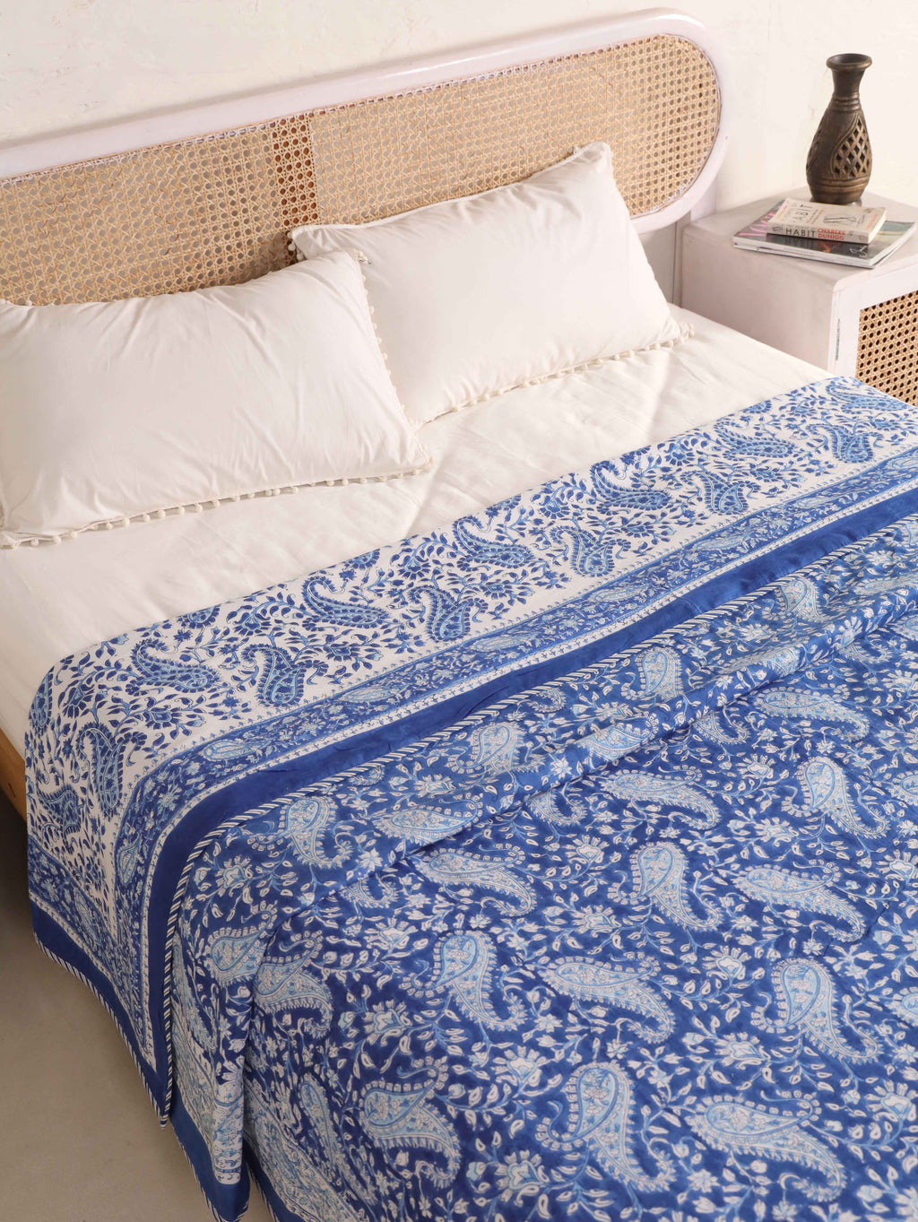 Premium Cotton Hand Block Print Reversible Dohar