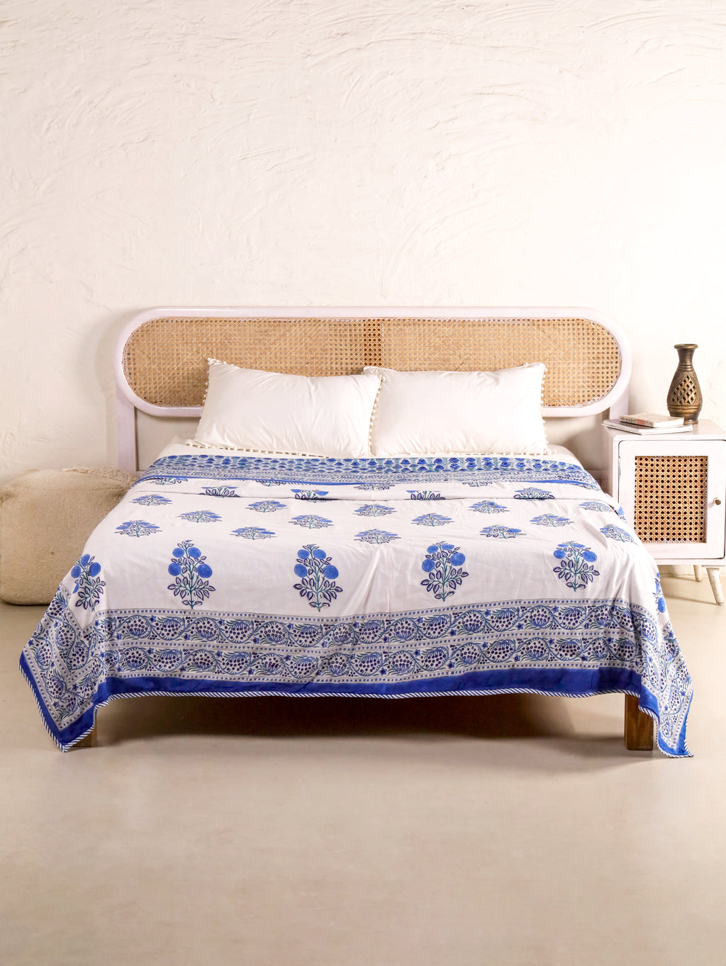 Premium Cotton Hand Block Print Reversible Dohar