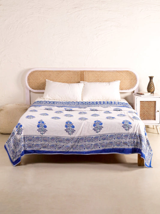 Premium Cotton Hand Block Print Reversible Dohar