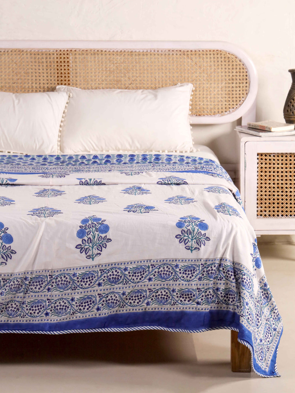 Premium Cotton Hand Block Print Reversible Dohar