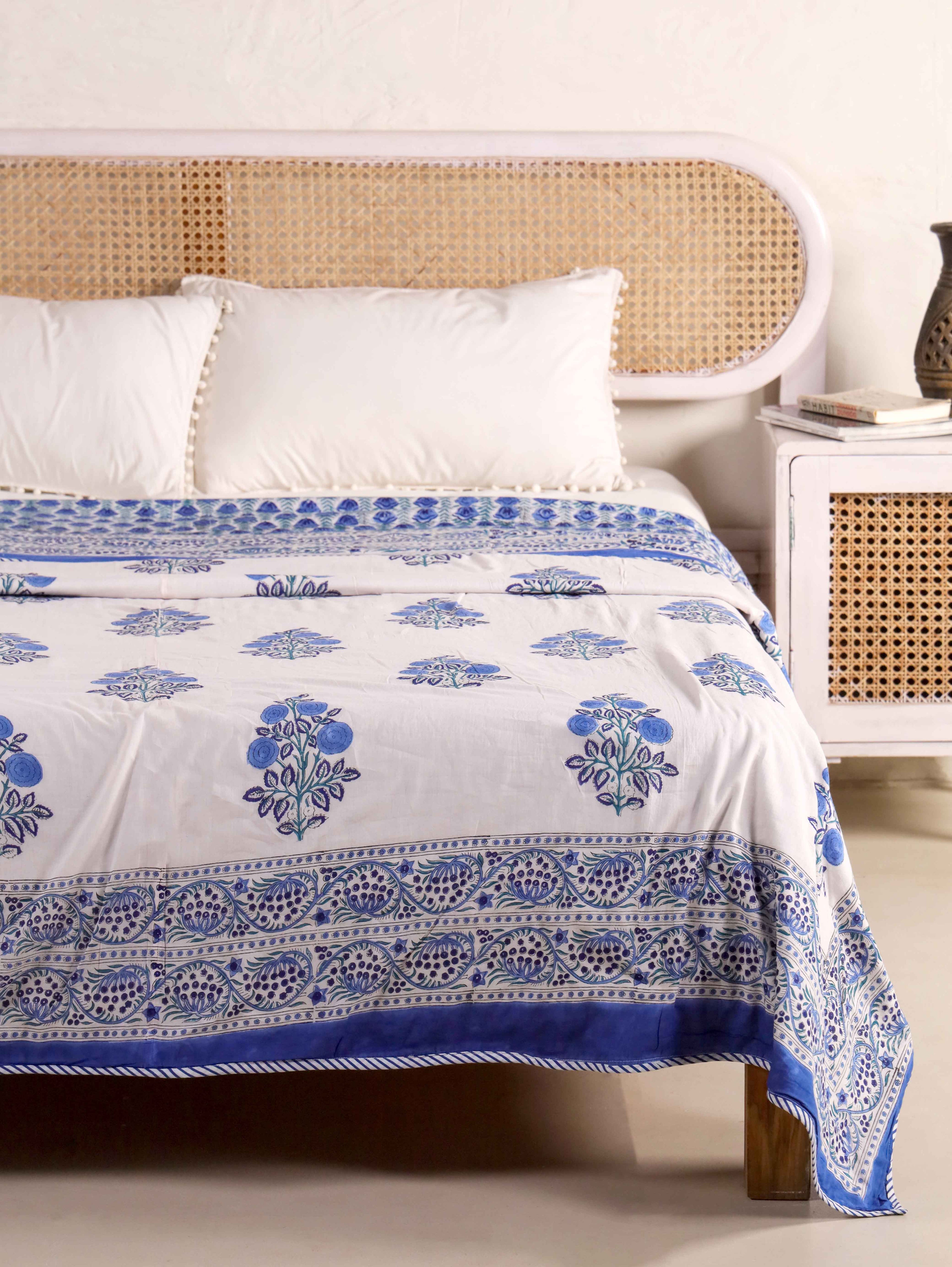 Premium Cotton Hand Block Print Reversible Dohar