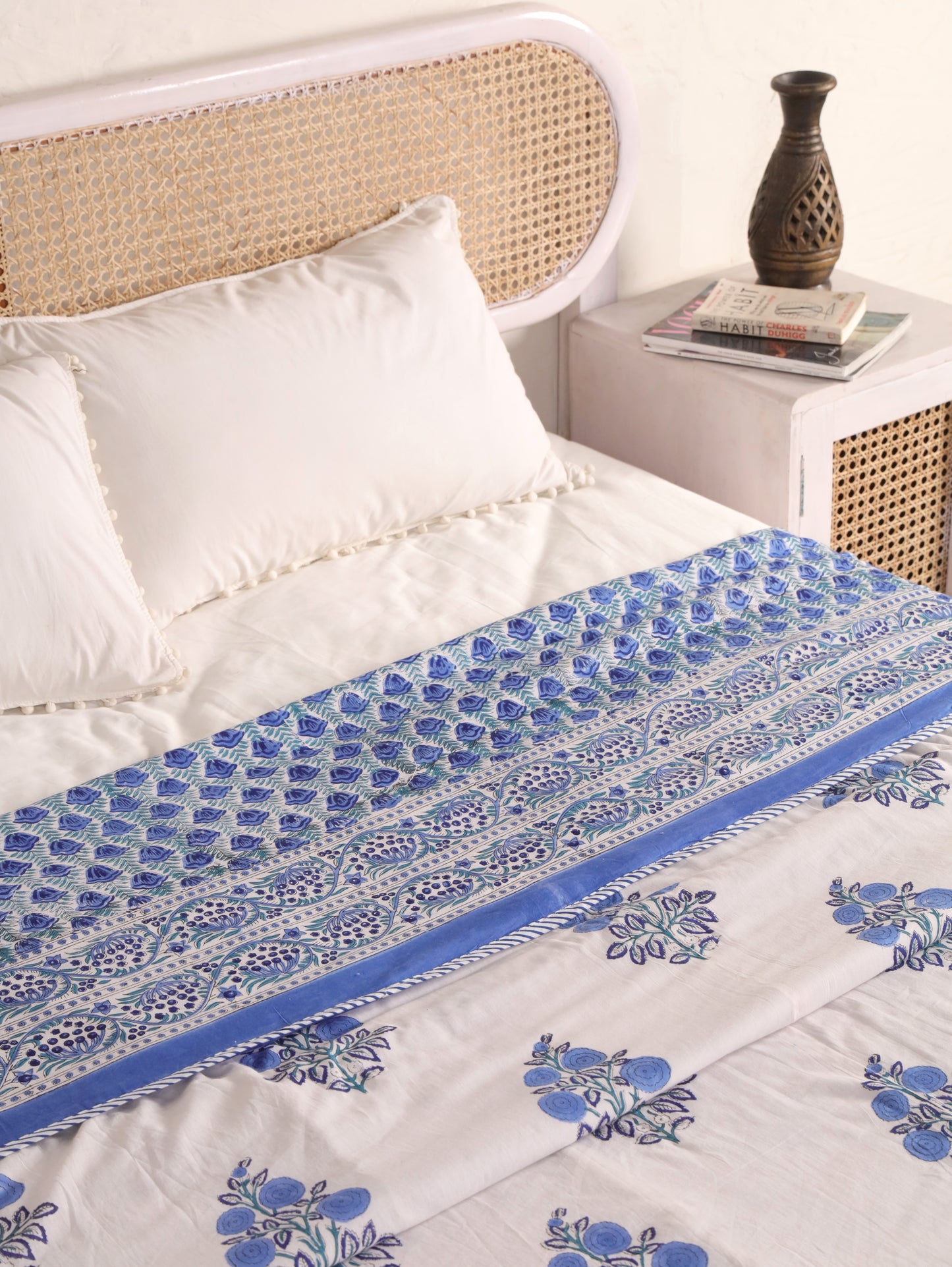 Premium Cotton Hand Block Print Reversible Dohar