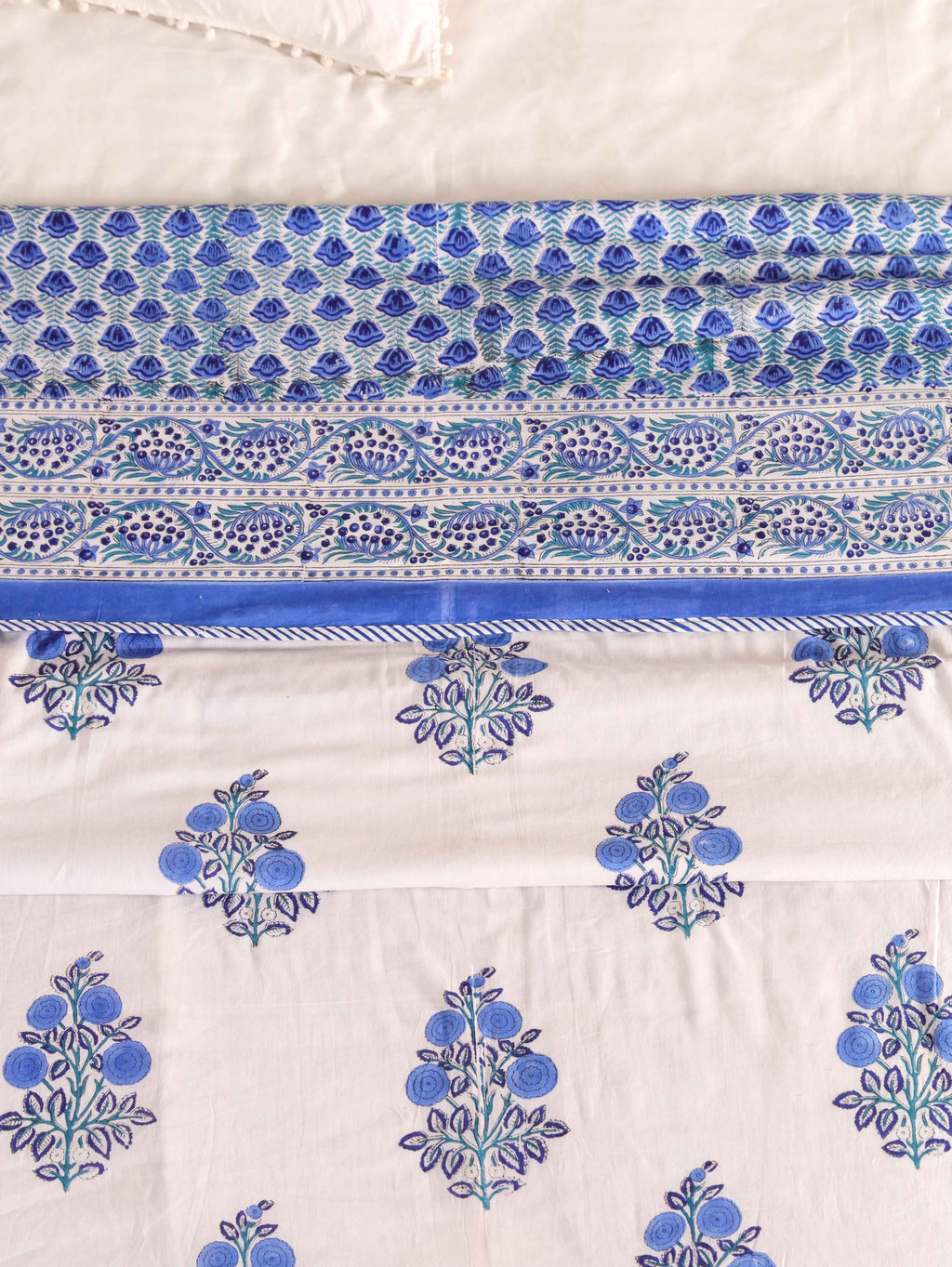 Premium Cotton Hand Block Print Reversible Dohar