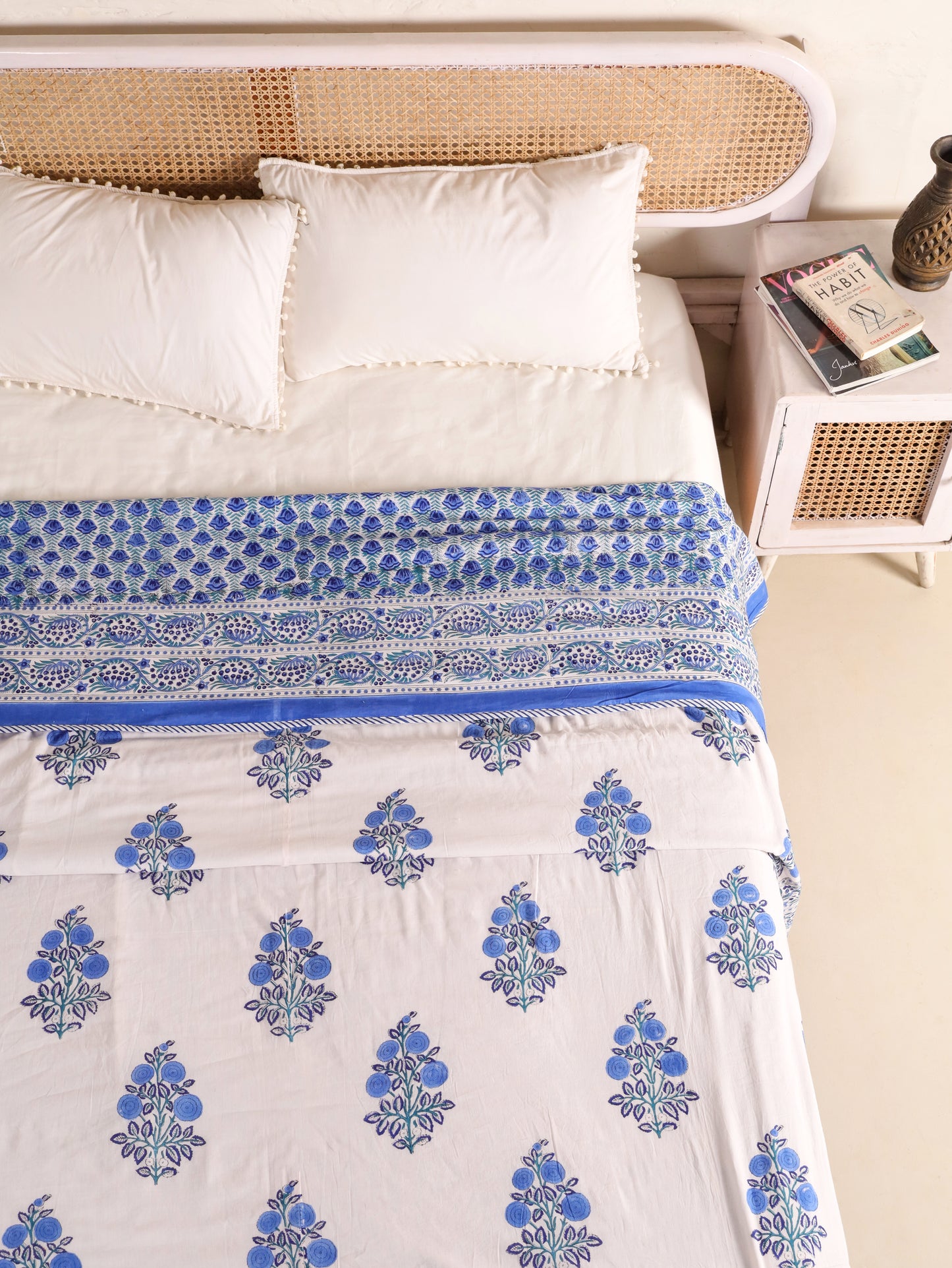 Premium Cotton Hand Block Print Reversible Dohar