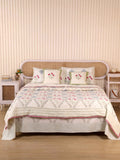 CLASSIC MUGHAL BALE HAND BLOCK PRINT 6-PICES BEDDING SET'S