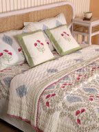 CLASSIC MUGHAL BALE HAND BLOCK PRINT 6-PICES BEDDING SET'S