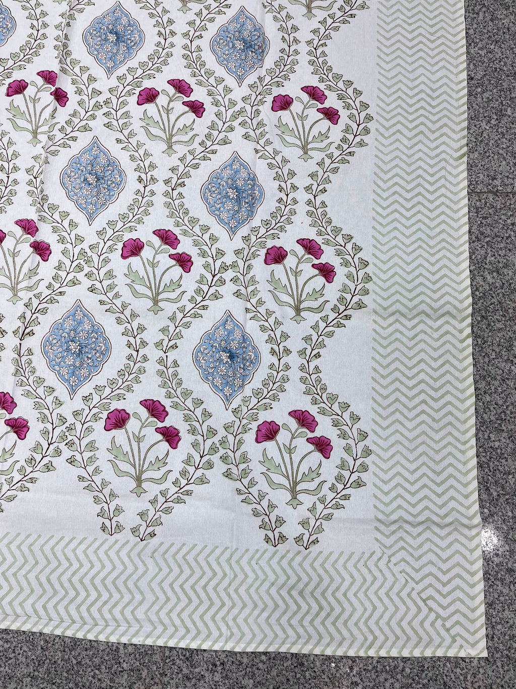 Hand Block Printed Table Cloth