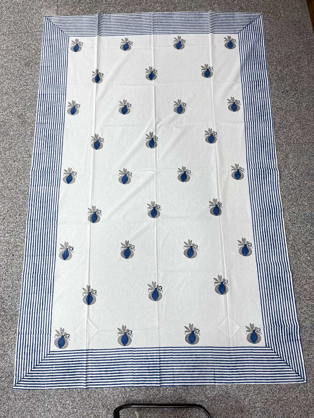 Hand Block Printed Table Cloth