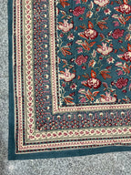 Hand Block Printed Table Cloth
