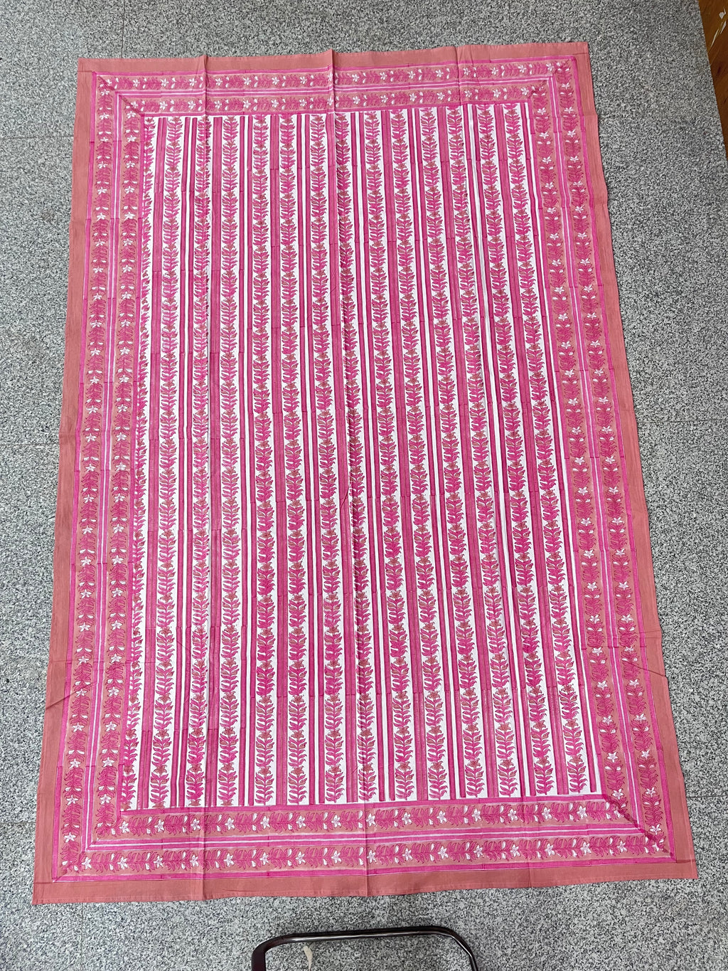 Hand Block Printed Table Cloth