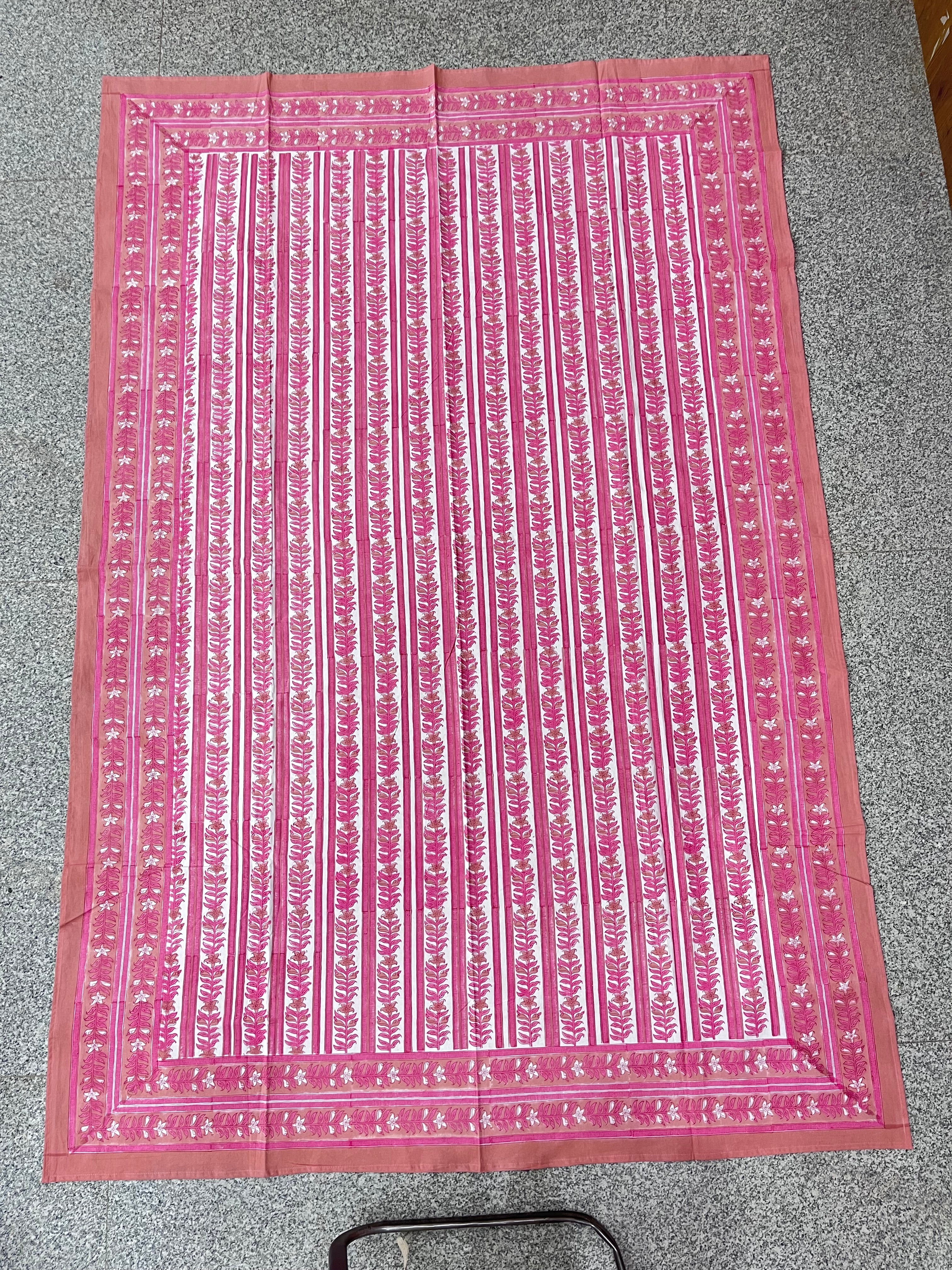 Hand Block Printed Table Cloth