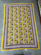 Hand Block Printed Table Cloth