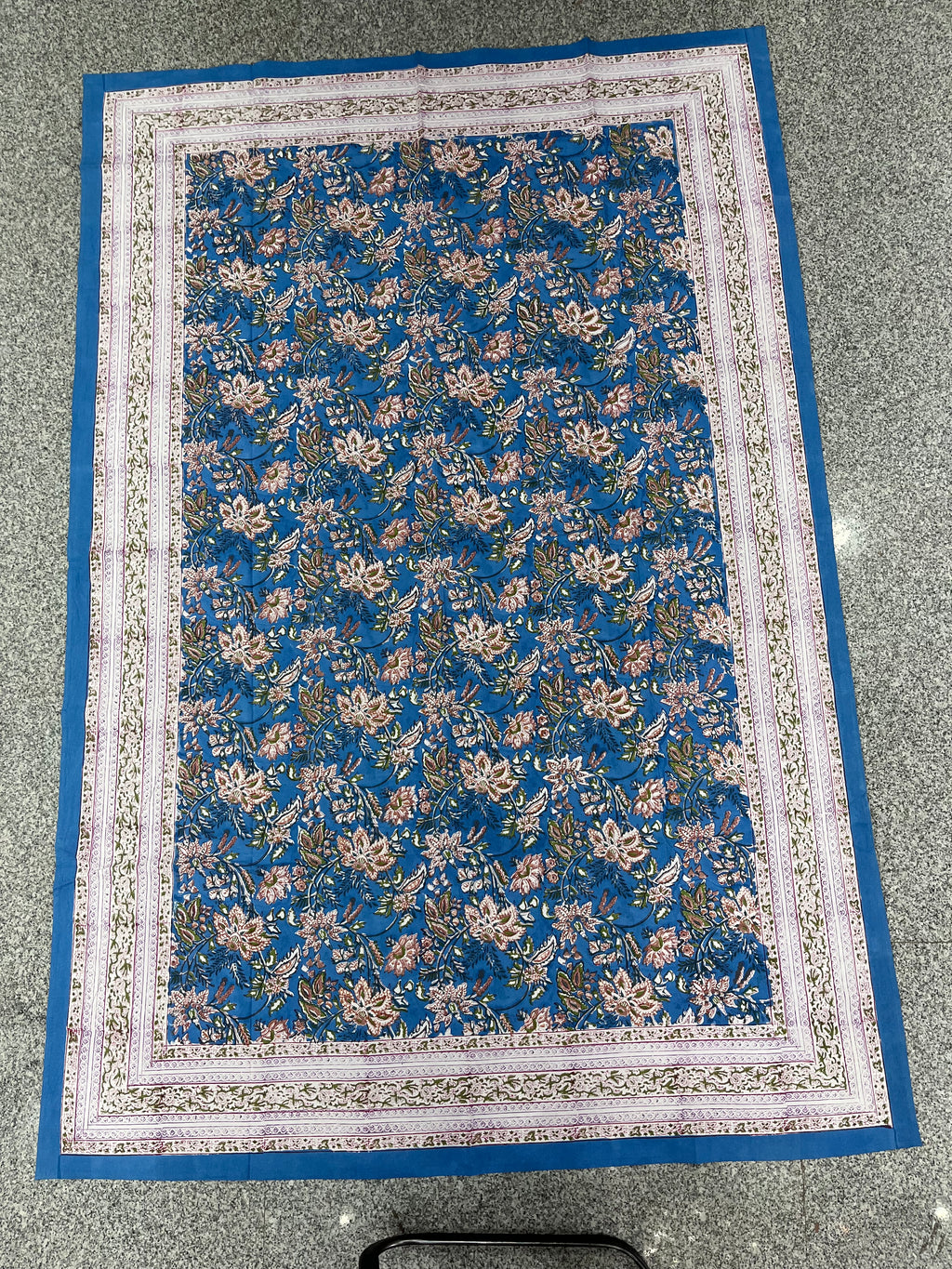 Hand Block Printed Table Cloth
