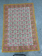 Hand Block Printed Table Cloth