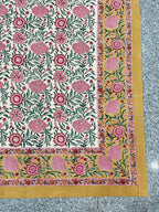 Hand Block Printed Table Cloth