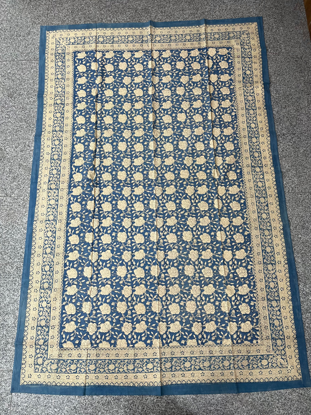 Hand Block Printed Table Cloth