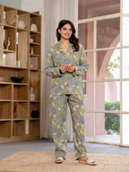 Timeless elegance Block Print Co-ord Set
