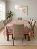 Hand Block Printed Table Cloth