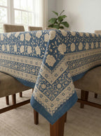 Hand Block Printed Table Cloth