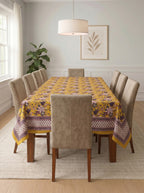Hand Block Printed Table Cloth