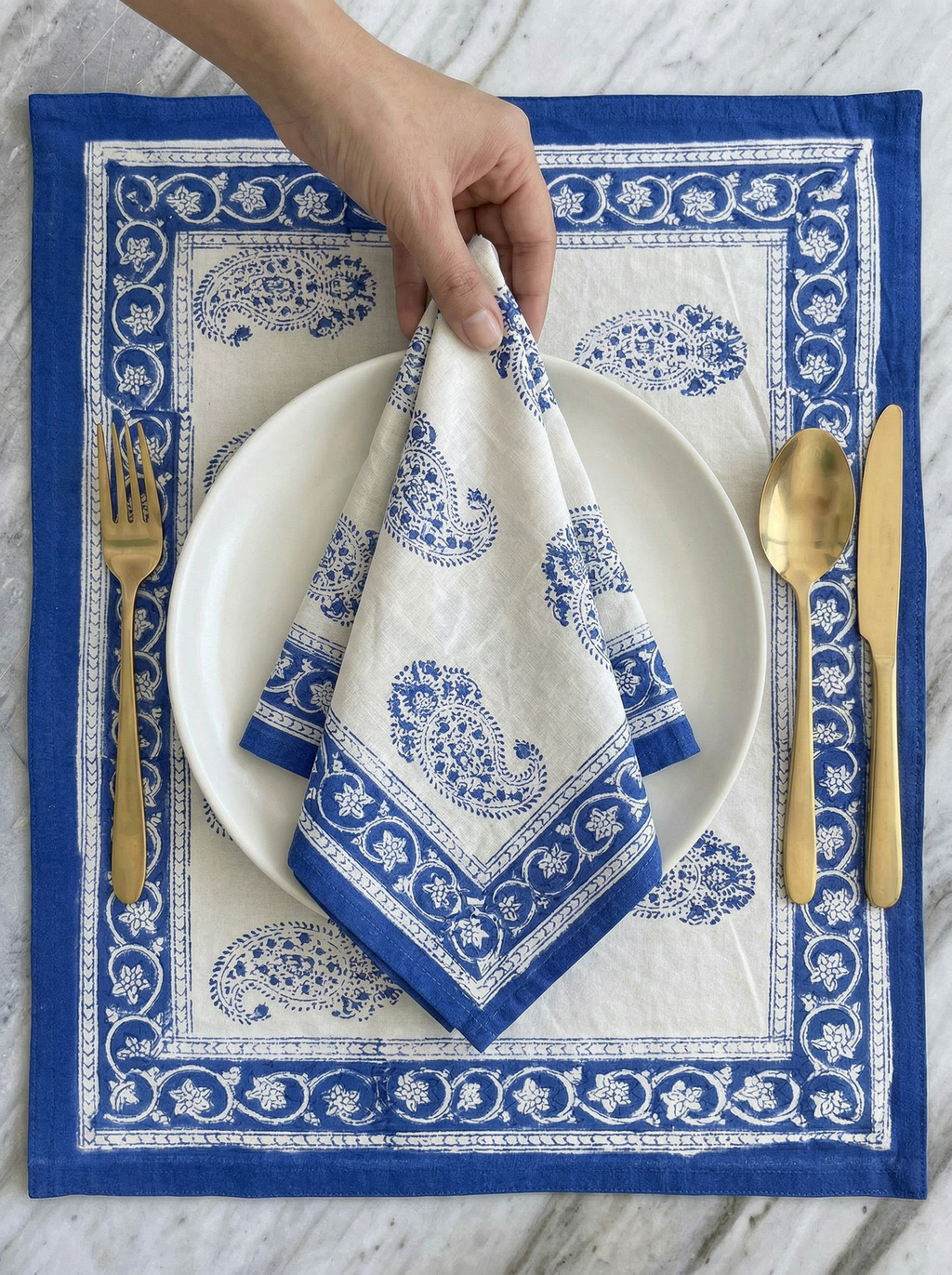 Table Mats & Napkins Set