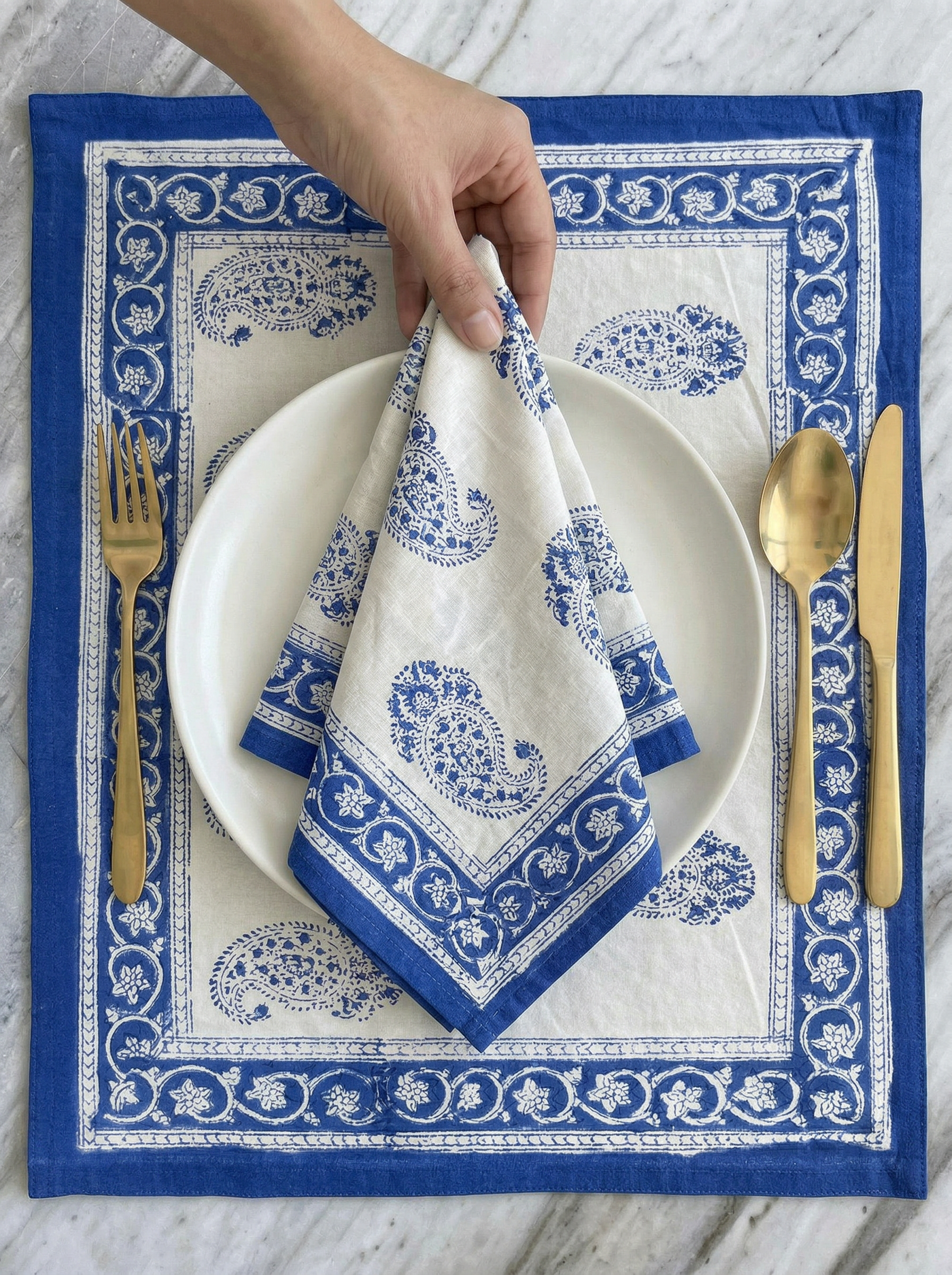 Table Mats & Napkins Set