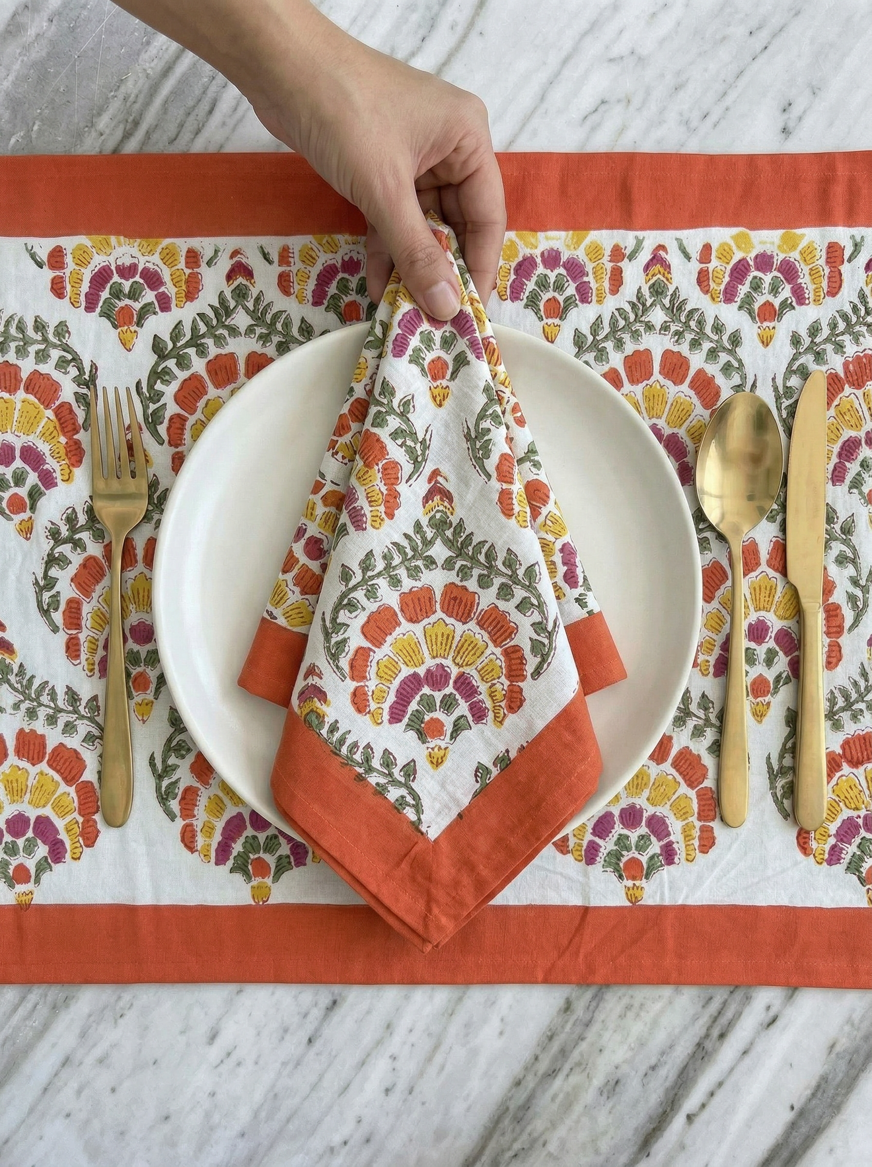 Table Mats & Napkins Set