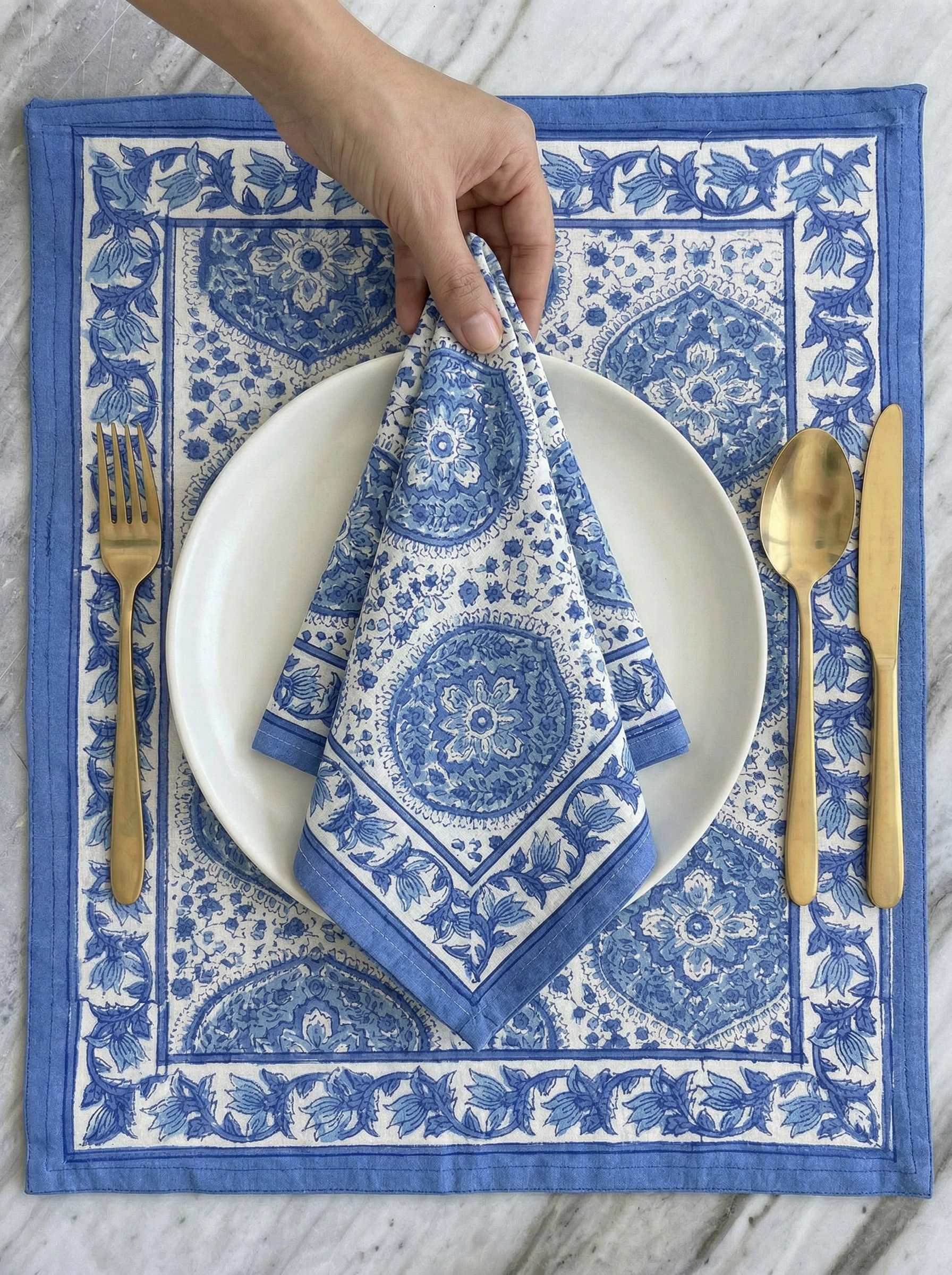 Table Mats & Napkins Set