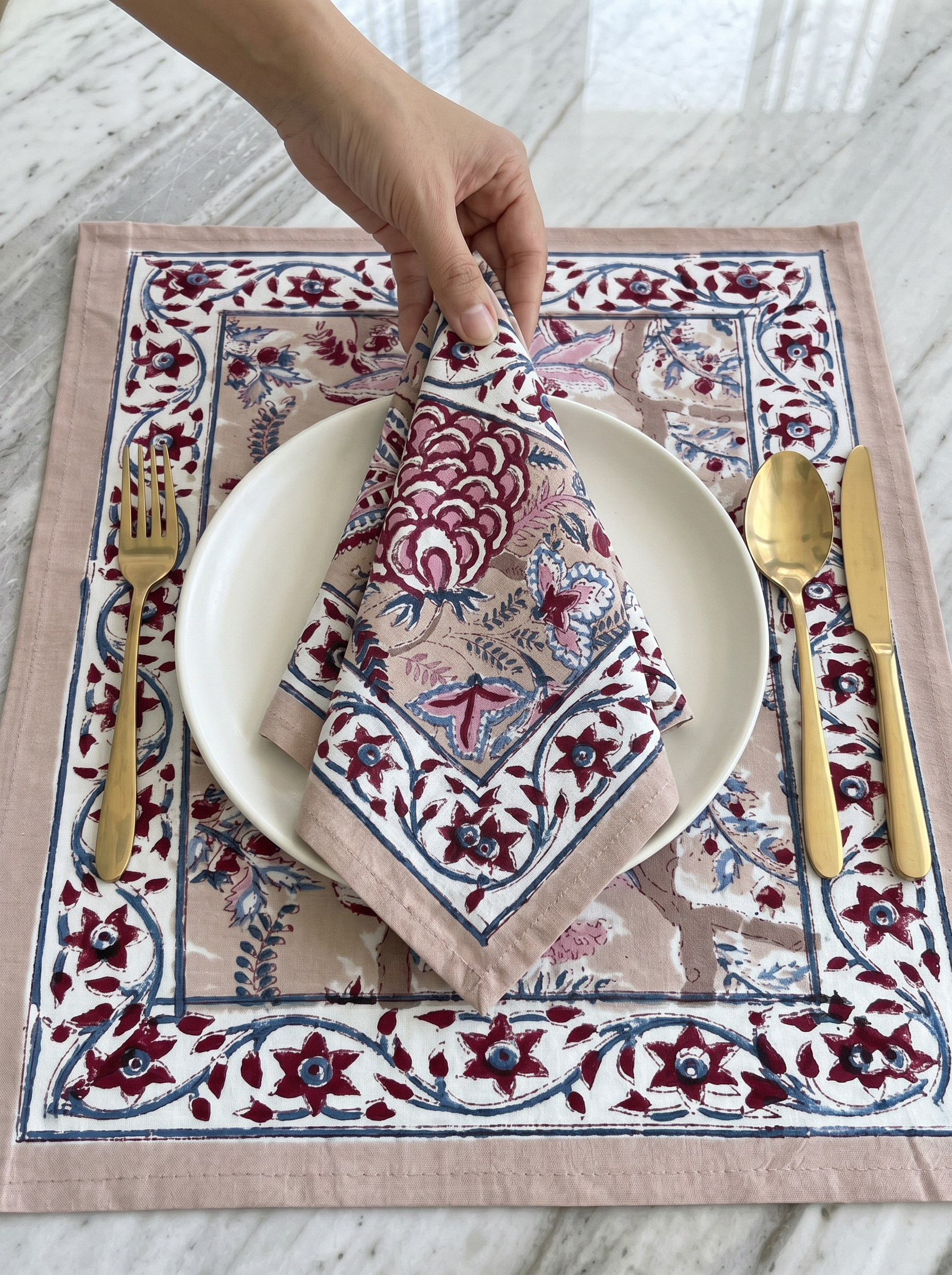 Table Mats & Napkins Set