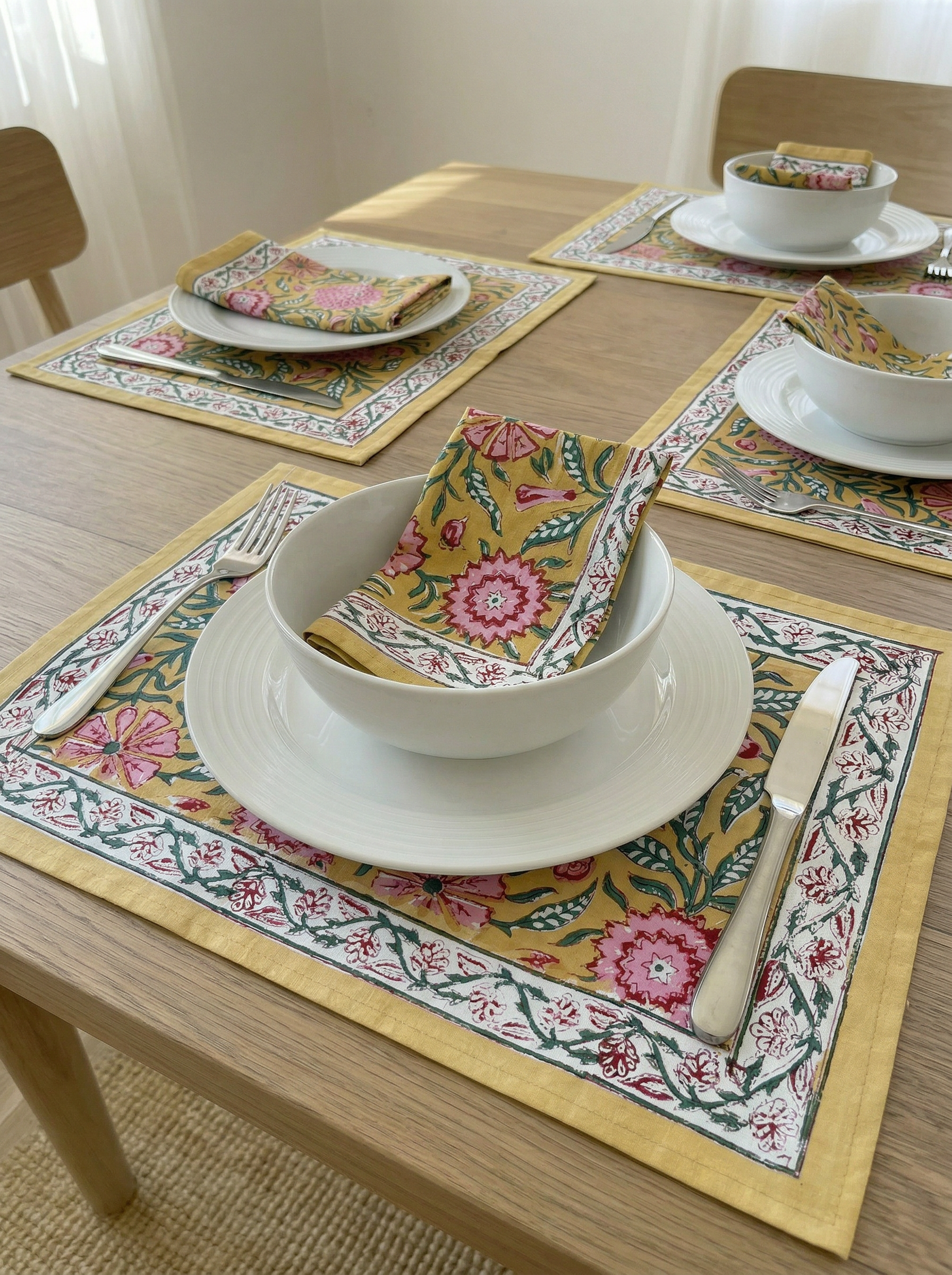 Table Mats & Napkins Set