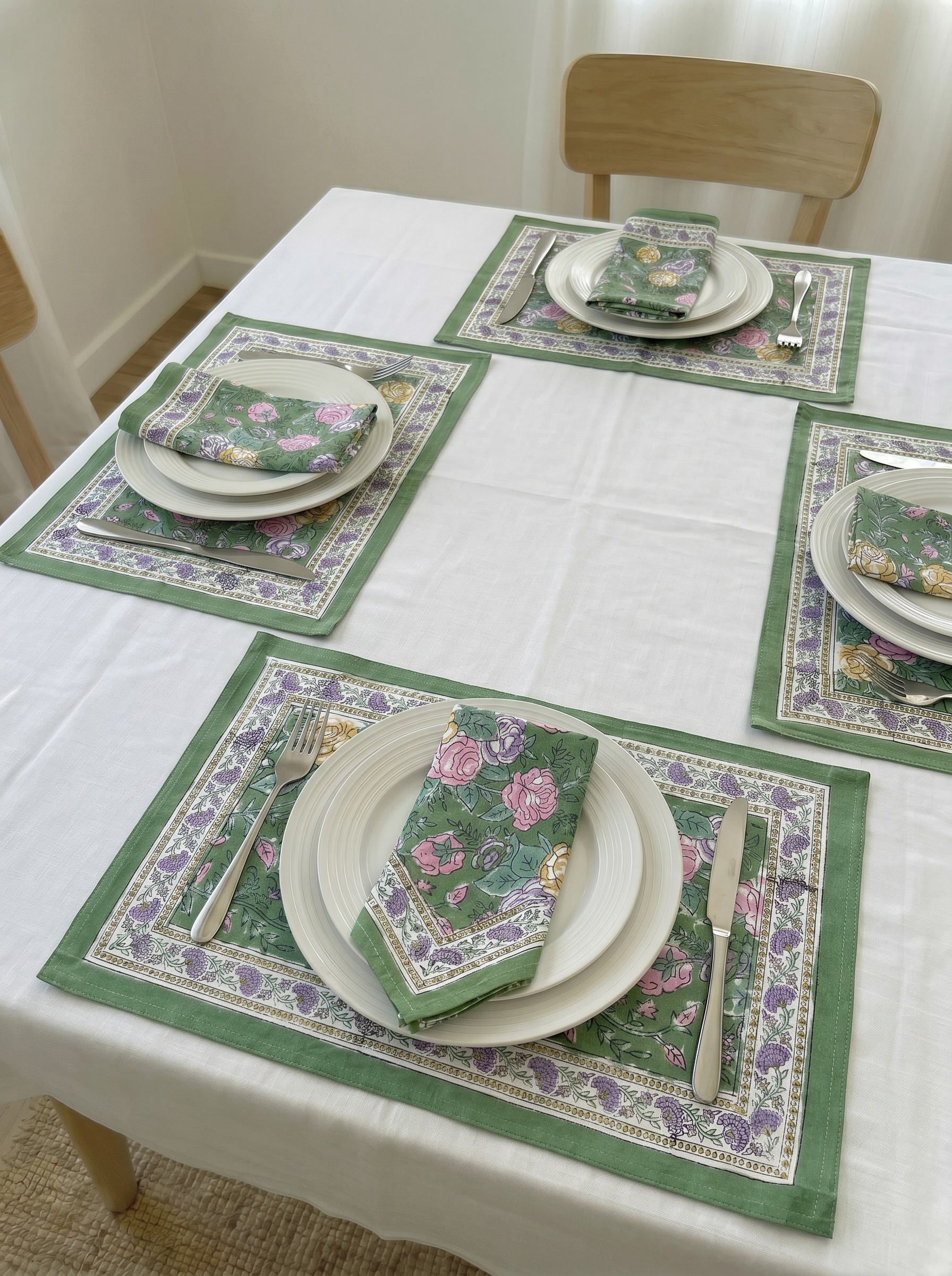 Table Mats & Napkins Set