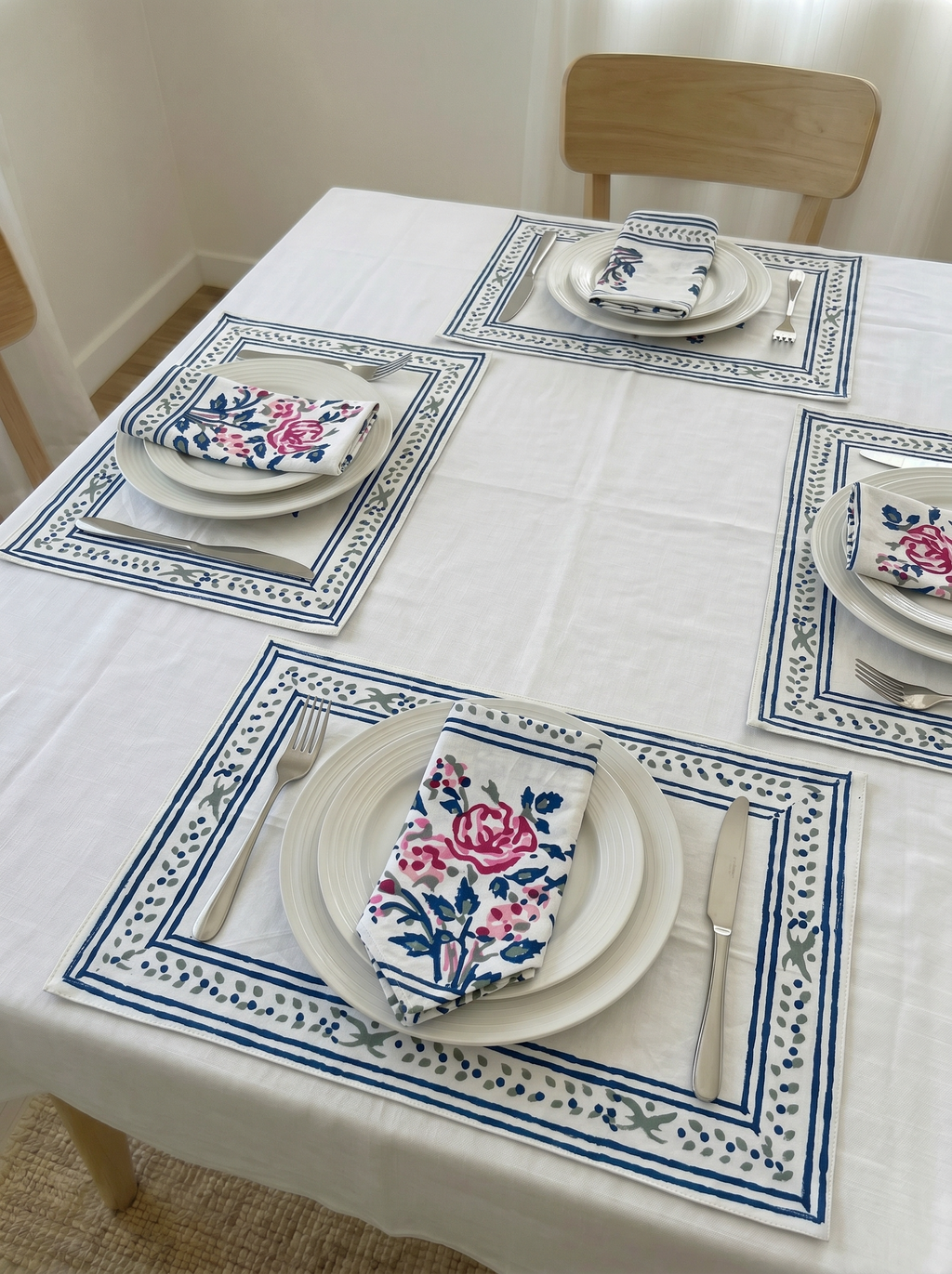 Table Mats & Napkins Set