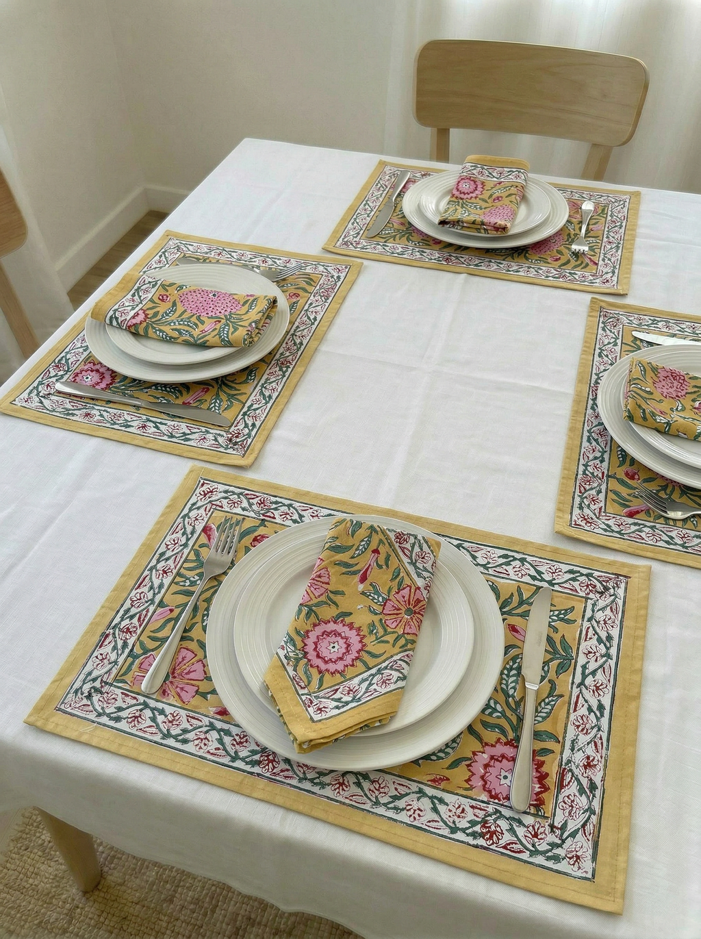 Table Mats & Napkins Set