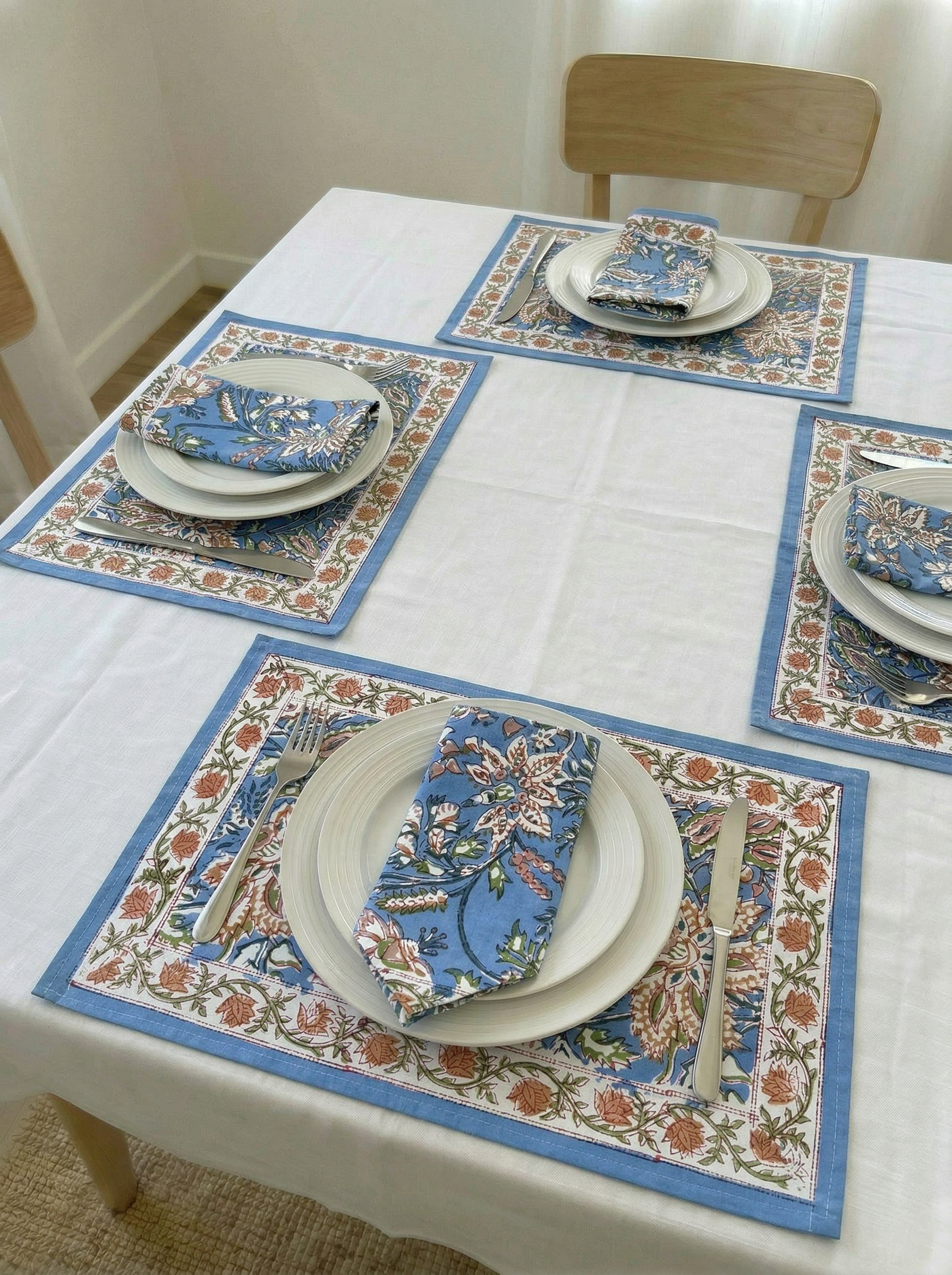 Table Mats & Napkins Set