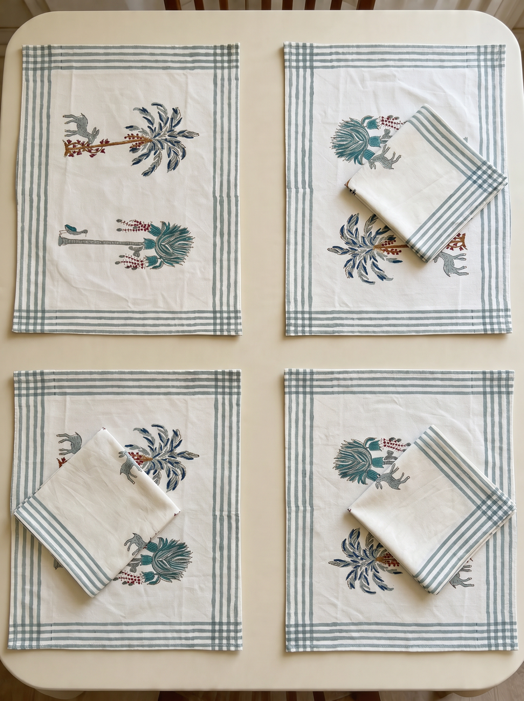 Table Mats & Napkins Set