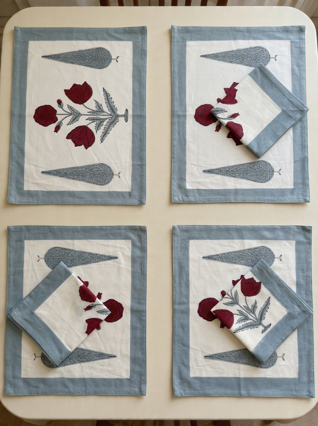 Table Mats & Napkins Set