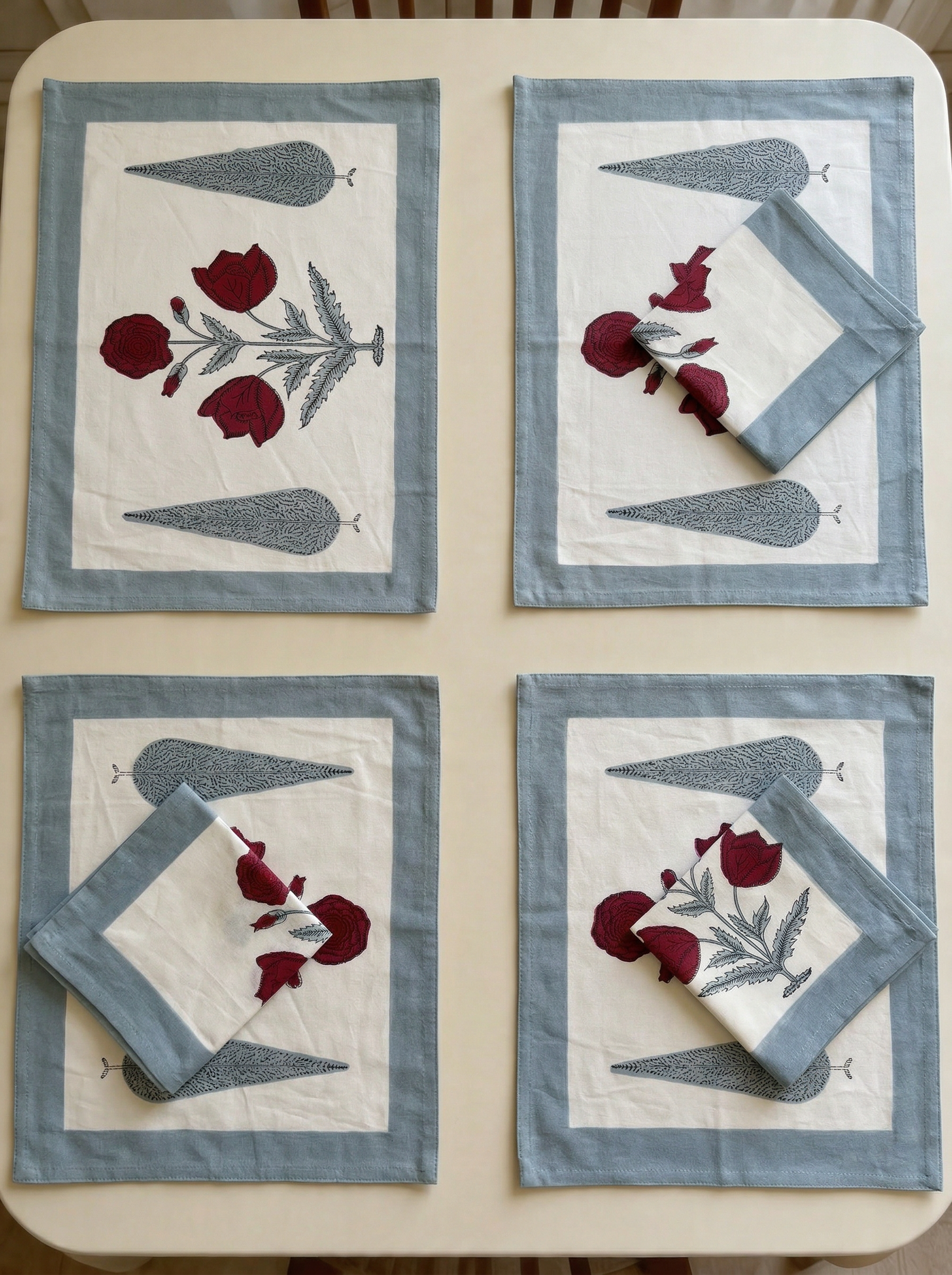 Table Mats & Napkins Set