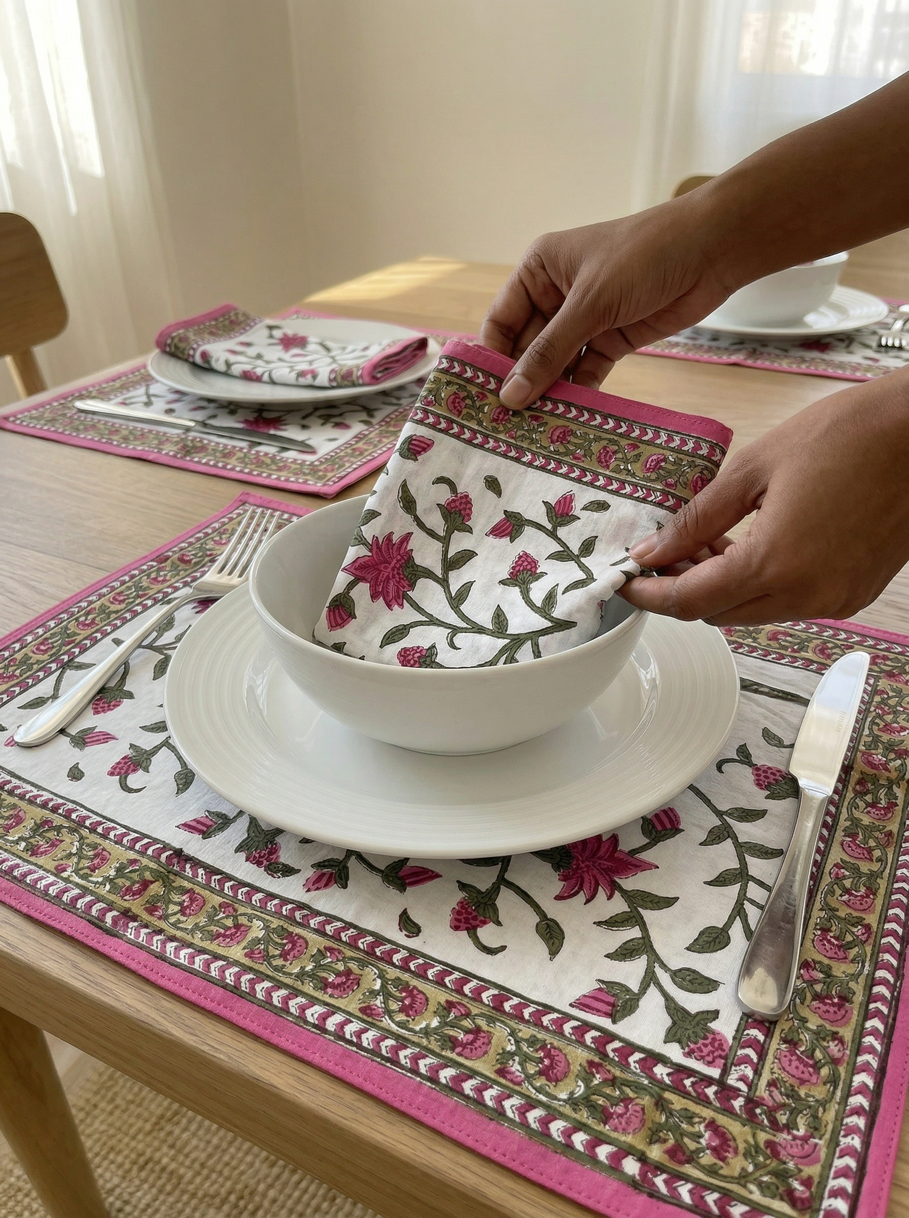 Table Mats & Napkins Set