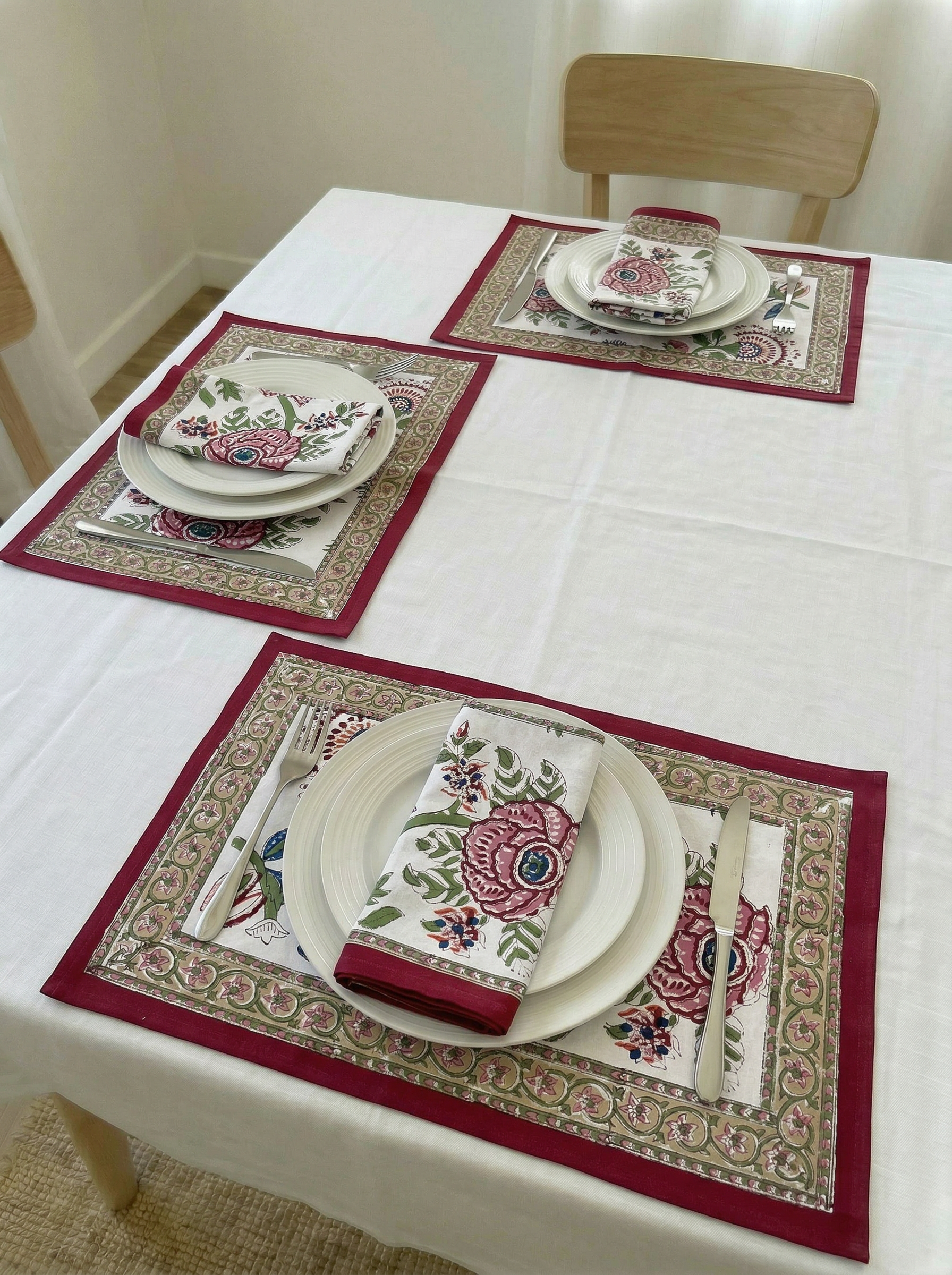 Table Mats & Napkins Set