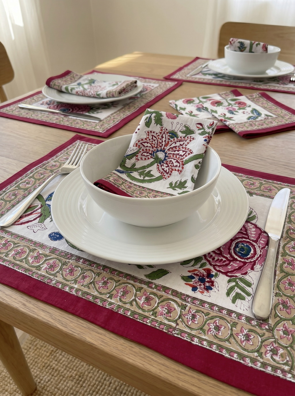 Table Mats & Napkins Set