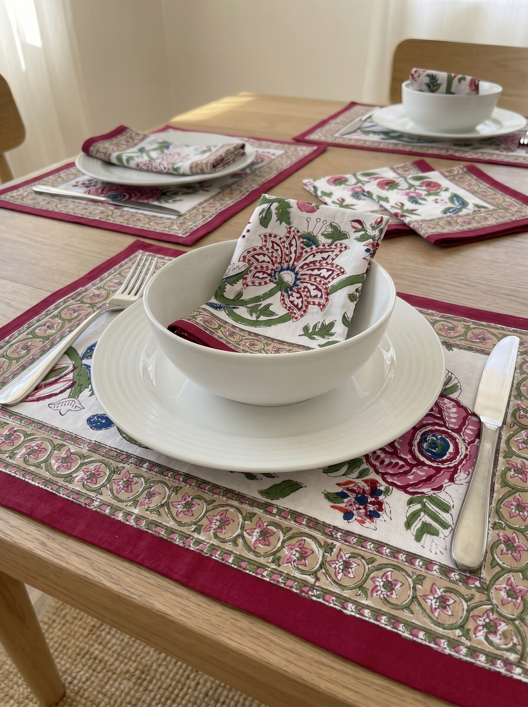 Table Mats & Napkins Set