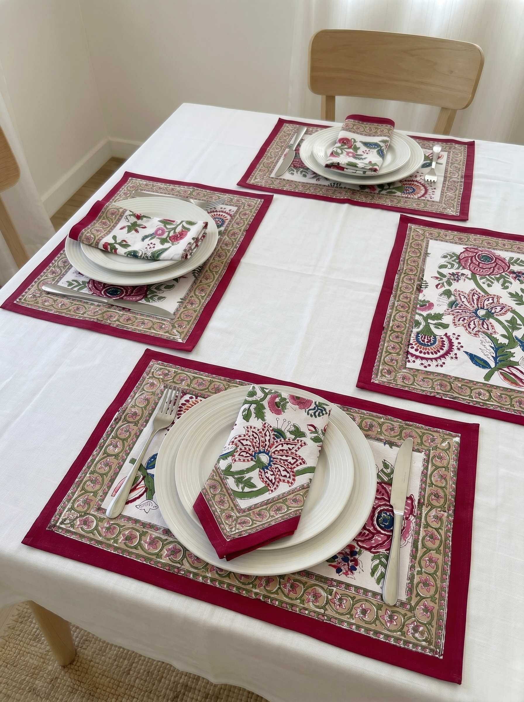 Table Mats & Napkins Set